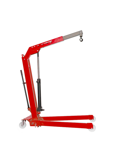 Werkplaatskraan 1000Kg Met Dubbelwerkende Hydraulische Pomp